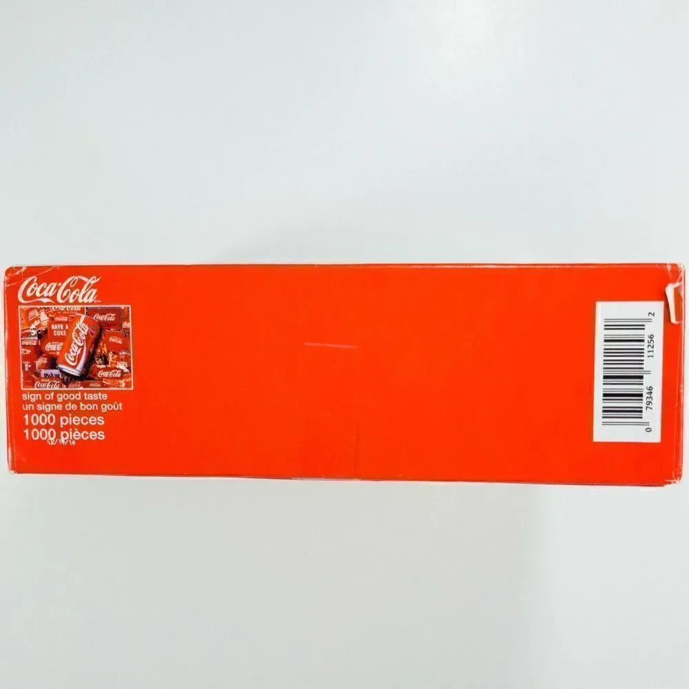 Coca Cola 1000 Piece Puzzle Sign of a Good Taste